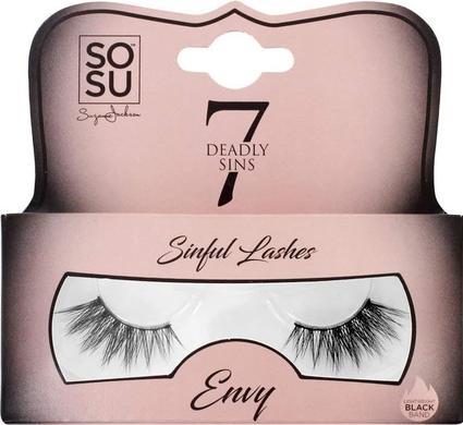 Produktbild Sosu Cosmetics - (Sinful Lashes) Envy (Künstliche Wimpern)