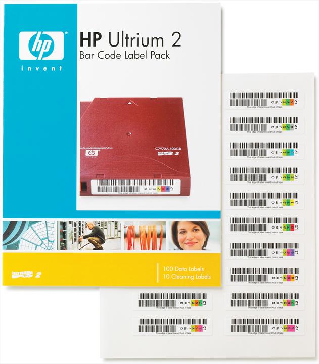 Produktbild HPE Barcodelabel (LTO-2 Ultrium)