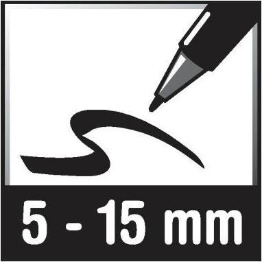 Actual product image Schneider Chalk marker Maxx 260 5-15mm orange (Orange, 15 mm, 1 x)