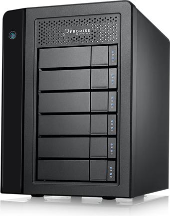 Actual product image Promise Pegasus3 R6 Mac Edition (24 TB)