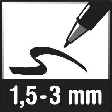 Actual product image Edding Whiteboard marker retract 12 1,5-3mm green (Green, 3 mm, 1 x)