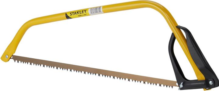 Produktbild Stanley Bügelsäge Hobelzahnung (530 mm Länge, Hardpoint-Hobelzahnung, ergonomischer Spanngriff, Schw
