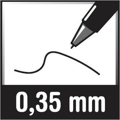 Produktbild Staedtler ® Einwegkugelschreiber stick 430 0,35mm rot Kappenmodell dokumentenecht (Rot, 1 x)