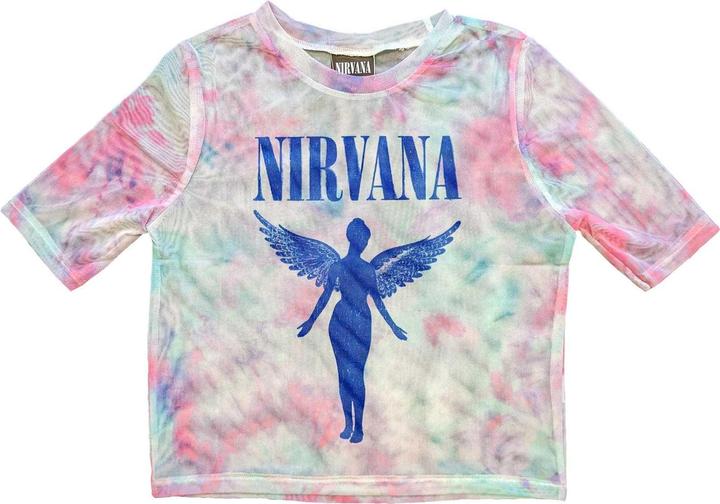 Immagine prodotto Nirvana Donna/Ladies Angelic Mono Mesh Crop Top (XS)