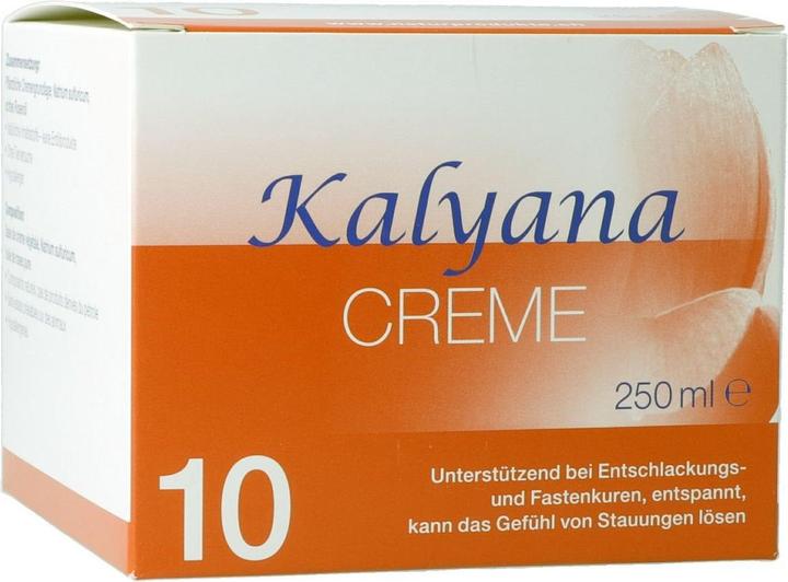 Kalyana Creme Nr. 10 mit Natrium sulfuricum 2 (Körpercreme, 250 ml)