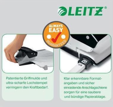 Actual product image Leitz Office punch NeXXt