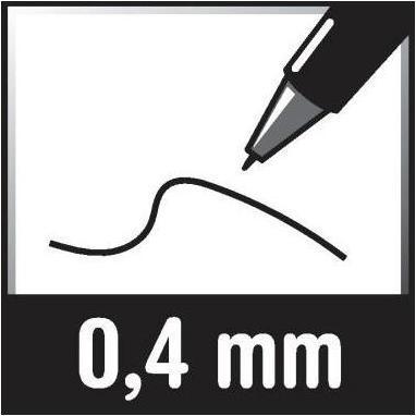 Actual product image Bic Multi-coloured biros (Black, 4 x)