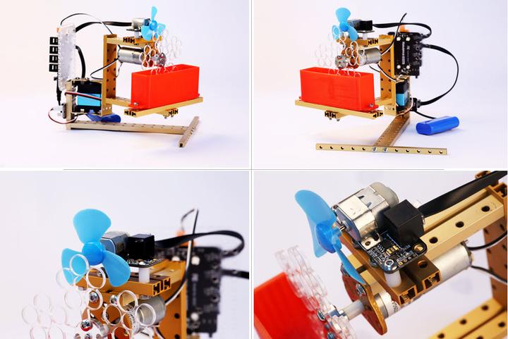 Image du produit Makeblock Me 130 Motor Pack-5V/10000RPM (Me BaseBoard V1.0, Moteur)