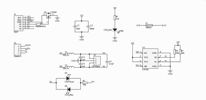 Image du produit Makeblock Me 130 Motor Pack-5V/10000RPM (Me BaseBoard V1.0, Moteur)