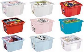 Actual product image keeeper karolina set with lid bambi (55.5 x 40 x 30 cm, 45 l)