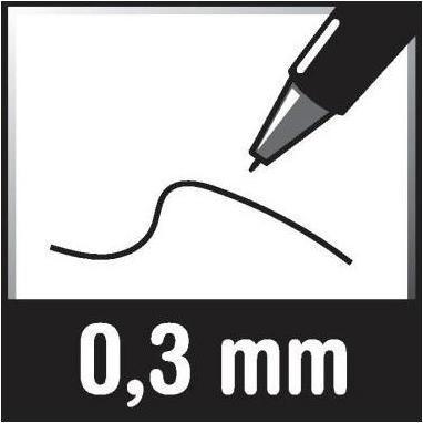 Actual product image Pilot Biros BP-S Matic Line width: 0.3 mm Writing colour: black (Black, 1 x)
