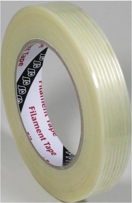 IKS Filamentband F407 farblos Länge 50 m Breite 25 mm (25 mm)