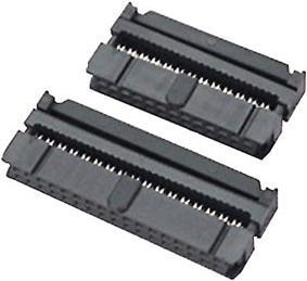 Actual product image OEM Female connector 2x10 Pin 2.54mm DIN 41651