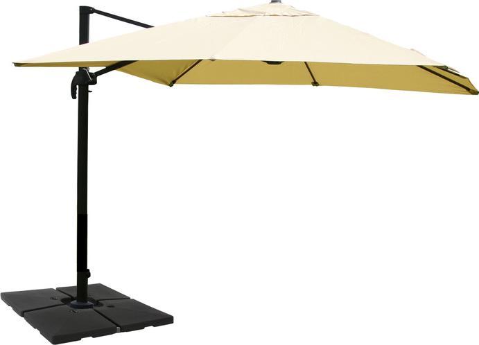 Image du produit Swisshandel24 Parasol de signalisation pour la restauration, parasol, 3x4m (Ø5m) polyester/aluminium 26kg - crème