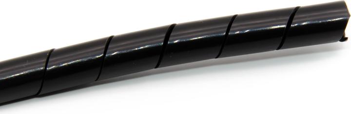 Image du produit Purecrea Spirale de protection de câble 10mm Noir SWB-10 (Tuyau spiralé pour câble, 100 cm)