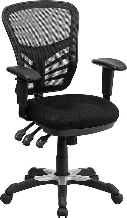Image du produit Flash Furniture Chaise de bureau, filet noir