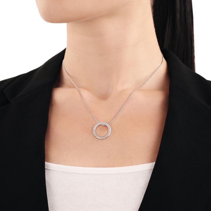 Actual product image zz_ArchivedByPCD_Amor Schmuck_zu_Amor Amor Anhänger für Damen, 925 Sterling Silber, Zirkonia synth. (Silver 925)