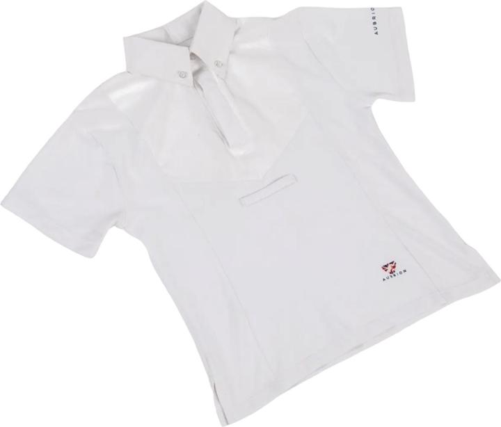 Actual product image Aubrion Childrens/Kids Tie Keeper Short-Sleeved Shirt (116)