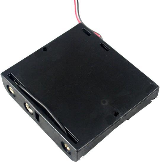 Produktbild OEM offener 6V Batteriehalter für 4 Stk. 1.5V-AA-Batterien
