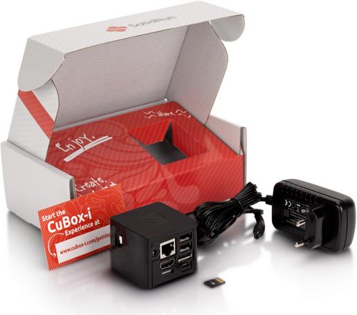 Produktbild SolidRun CuBox-i 4x4 WiFi/Bluetooth