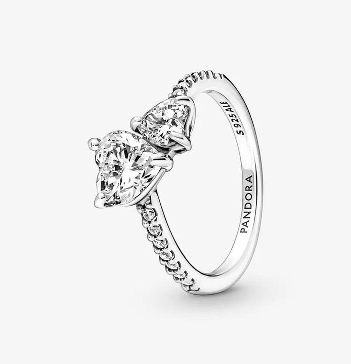 Immagine prodotto Pandora Anello cuori scintillanti (54, 925 Argento)