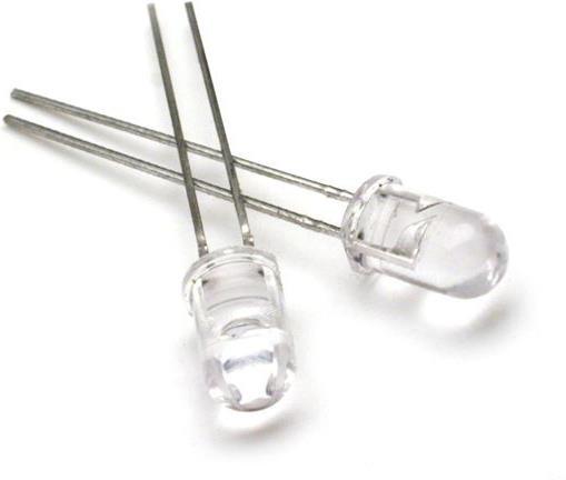 Immagine prodotto OEM LED bianco 5 mm con alloggiamento trasparente