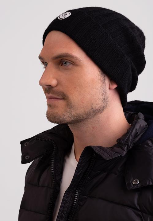 Actual product image Cash-Mere Kaschmir Rib Mütze (One size)