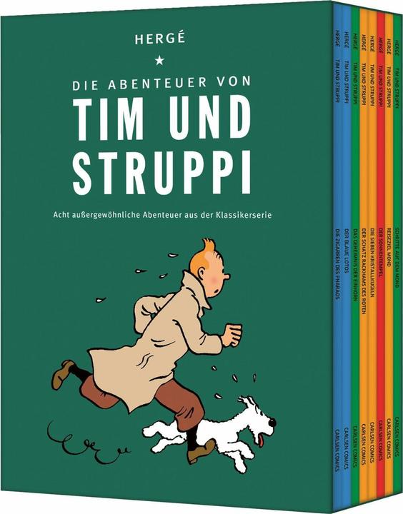 Actual product image Tintin: The adventures of Tintin and Snowy (German, Hergé, 2025)