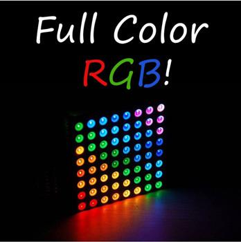 Produktbild OEM RGB 8x8-LED Matrix 6cm 6cm Common Anode