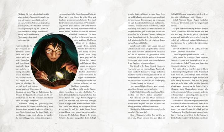 Immagine prodotto Harry Potter und der Gefangene von Askaban (vierfarbig illustrierte Schmuckausgabe) (Harry Potter 3) (Tedesco, J.K. Rowling, 2017)