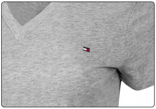 Actual product image Tommy Hilfiger Heritage T-shirt with V-neck (XXS)