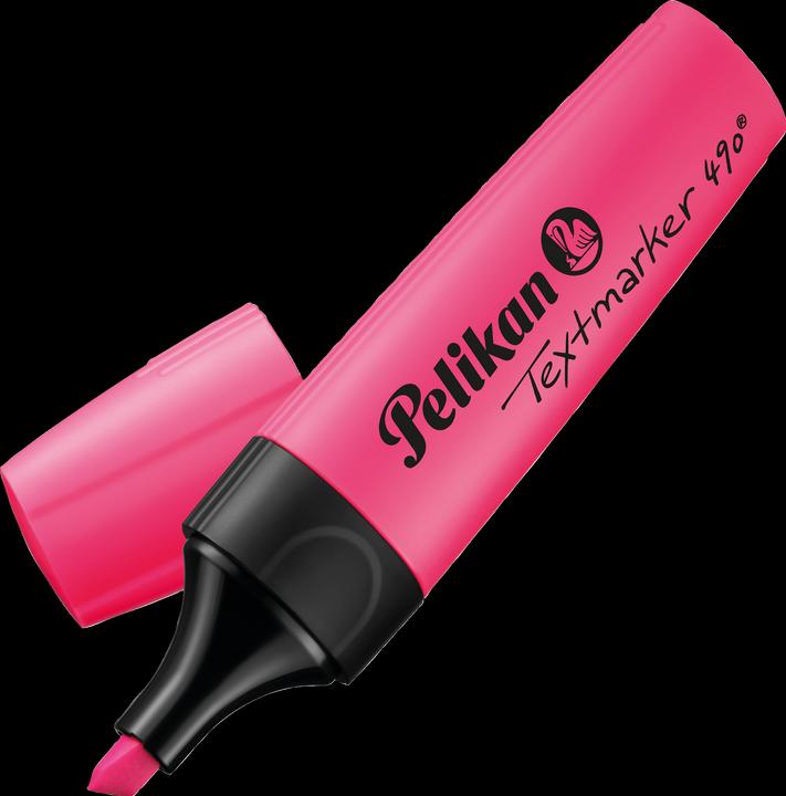 Produktbild Pelikan Textmarker 490 1-5mm rosa (Leucht-Rosa, 5 mm, 1 x)