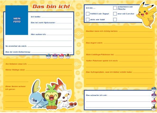 Actual product image Panini Pokémon: Meine Freunde (German, Panini, 2020)