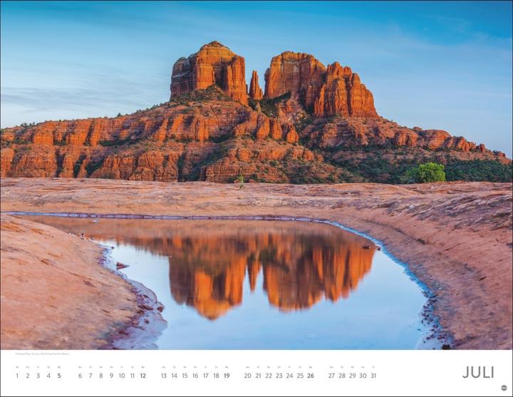 Actual product image Orte der Kraft Posterkalender 2026 (44 x 34 cm, Hardcover, German)