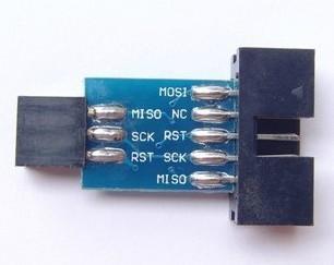 Actual product image Play-Zone AVR ISP-Adapter 10Pin Male to 6 Pin Female