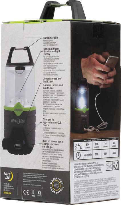 Actual product image Nite Ize Lantern withPowerb.R314RL-17-R8