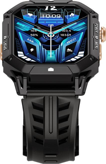 Produktbild Oukitel BT80 (Robuste Connected Watch - 2.13" - Anrufbeantworter) Schwarz