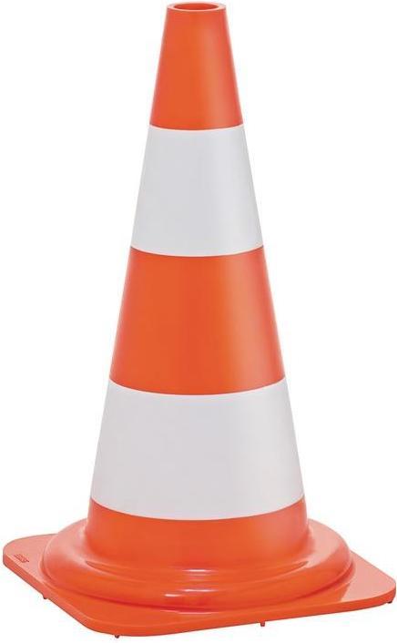 HP Autozubehör Traffic cone height 500 mm daylight Weight 1.05 kg, 28.5 x 28.5 cm