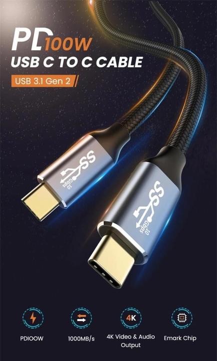 Produktbild PowerGuard USB C — USB C (0.50 m, USB 3.1)