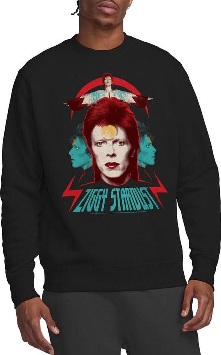 Produktbild David Bowie Ziggy Heads Sweatshirt (L)