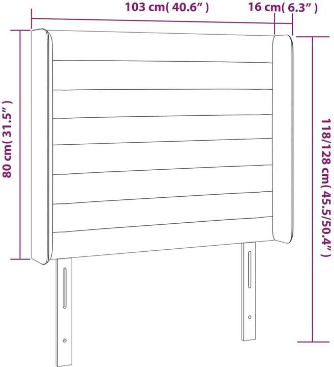 Image du produit VidaXL Kiriakoula (103 x 16 x 128 cm)
