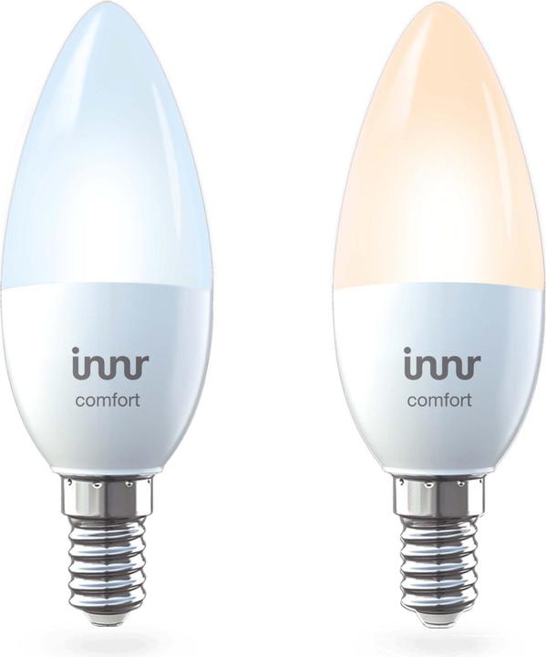 Innr Smart Candle RB 249 T-2 comfort (zigbee 3.0) 2-pack (E14, 550 lm, 2 x, E)