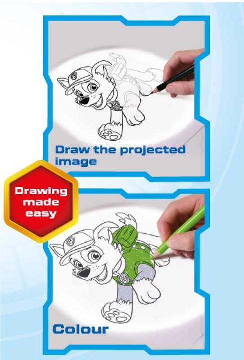 Image du produit Brainstorm Projecteur de dessin Paw Patrol (Allemand, Français, Italien, Anglais)