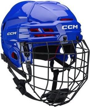 Produktbild CCM Tacks 70 JR Hockeyhelm mit Käfig (Ena Velikost, Rot) (One Size)