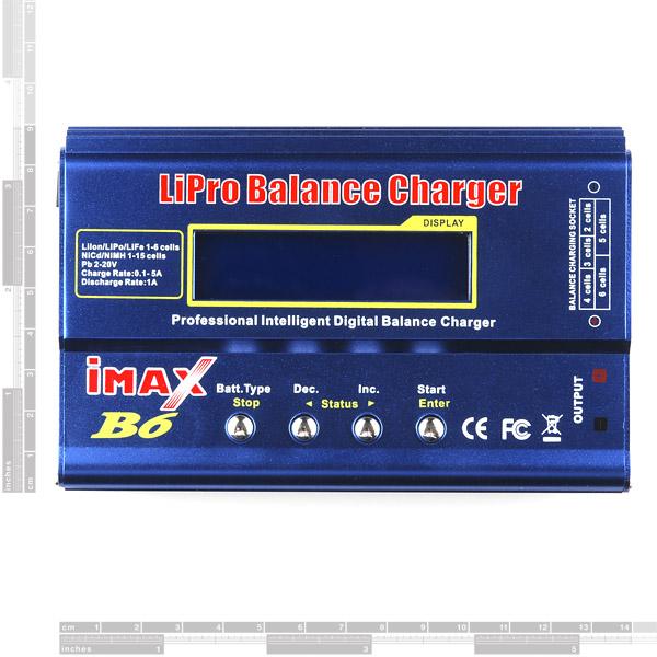 Actual product image SparkFun Li-Ion/Polymer Battery Charger/Balancer 50W 5A