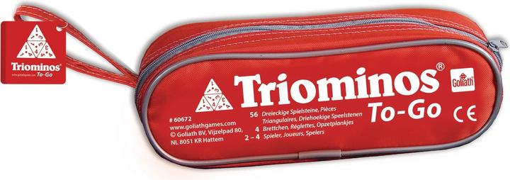 Produktbild Goliath Toys Triominos To Go (Portugiesisch, Dänisch, Deutsch, Englisch, Französisch, Niederländisch)