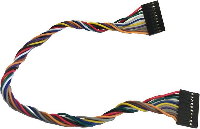 Actual product image Play-Zone Connecting cable F/F 10Pin 30cm 24AWG