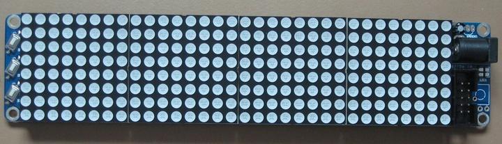 Produktbild OEM ATmega8 32*8 LED-Modul mit Treiber HT1632 (Stromkomponente)