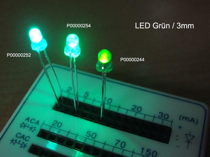 Immagine prodotto OEM LED super luminoso verde 3mm