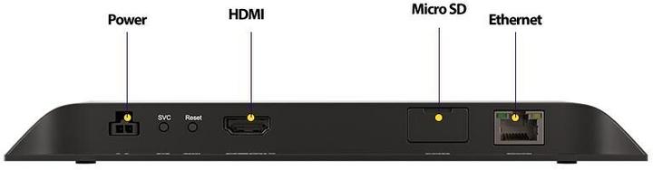 Actual product image BrightSign XD235 Digital Signage Mediaplayer (4K, HDMI Out, Ethernet, MicroSD, WiFi, Enterprise+ HTM